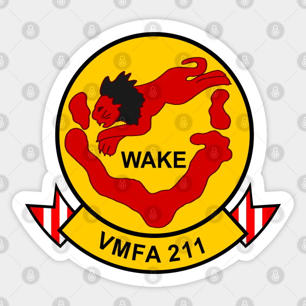 VMFA 211 Sticker by Yeaha